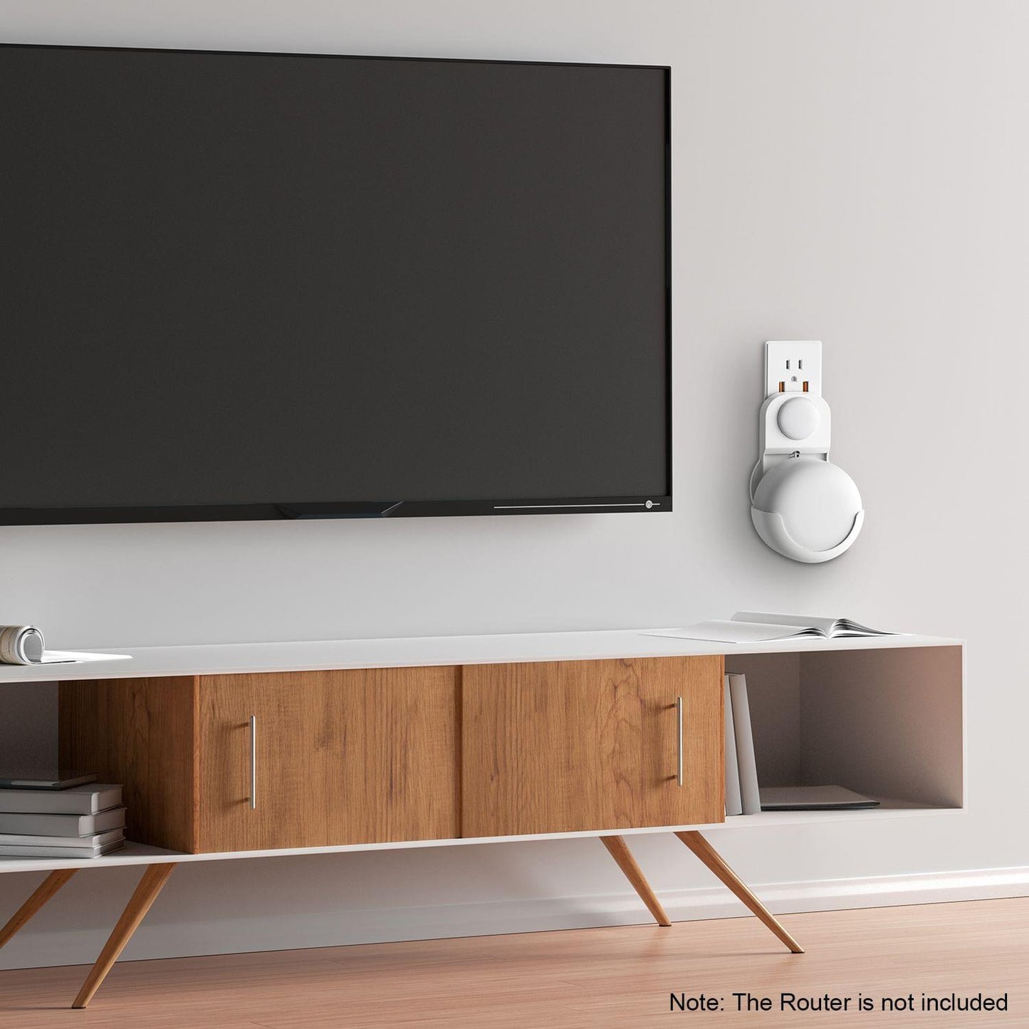 Outlet Wall Mount Holder Only for Google Nest WiFi Router - 3