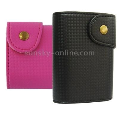 Digital Camera Bag, Compatible Camera Size: 93*62*20mm (Magenta)