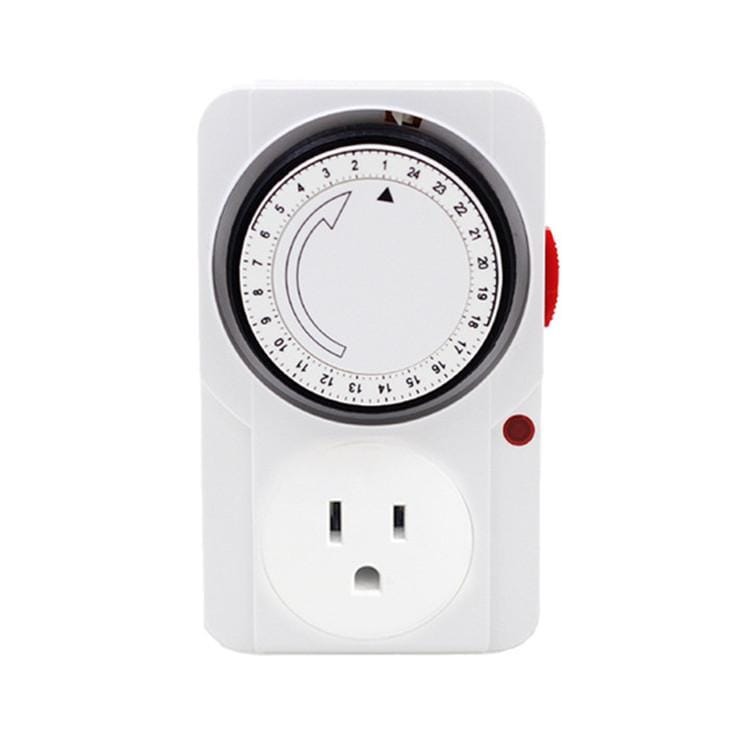 TU-22A AC110-125V Mechanical Timer Cycle Time Controller Switch Socket, US Plug