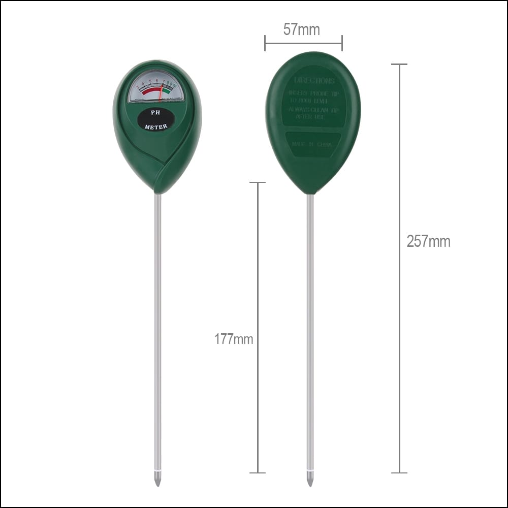 RZ101 Mini Soil PH Moisture Humidity Measuring PH Meter Soil Moisture Monitor Hygrometer Gardening Plant Farming Moisture Tester