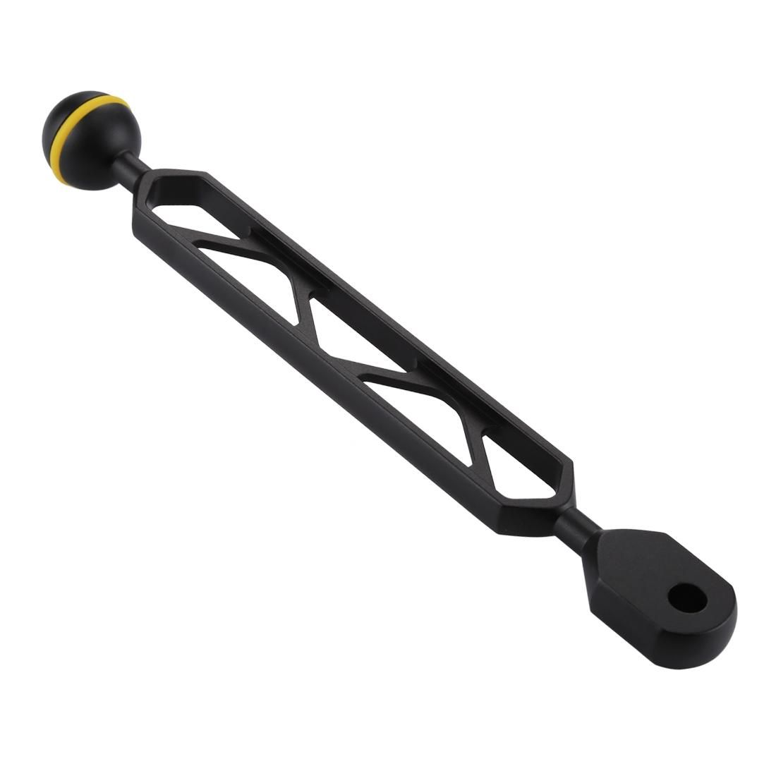 PULUZ 8 inch 20.3cm Aluminum Alloy Ball Arm for Underwater Torch / Video Light, Ball Diameter: 2.5cm