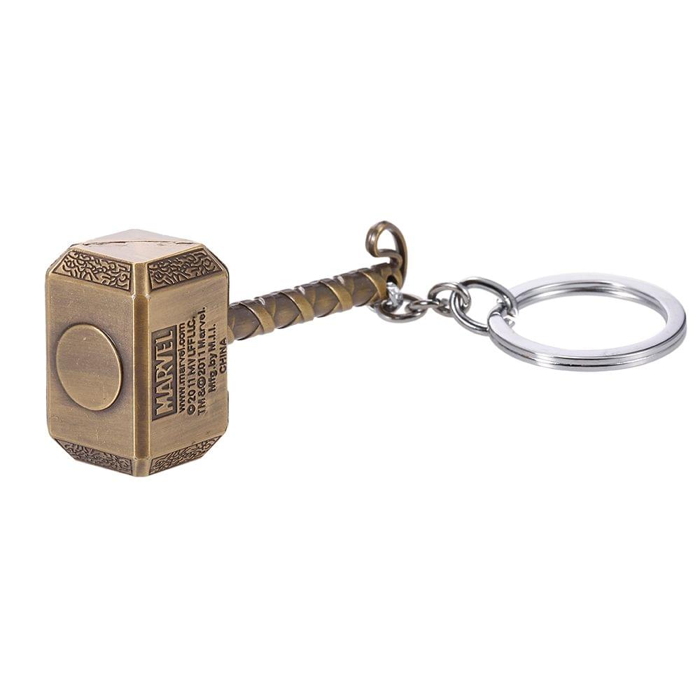 Marvel Comics The Avengers Key Ring Thor's Hammer Metal Key