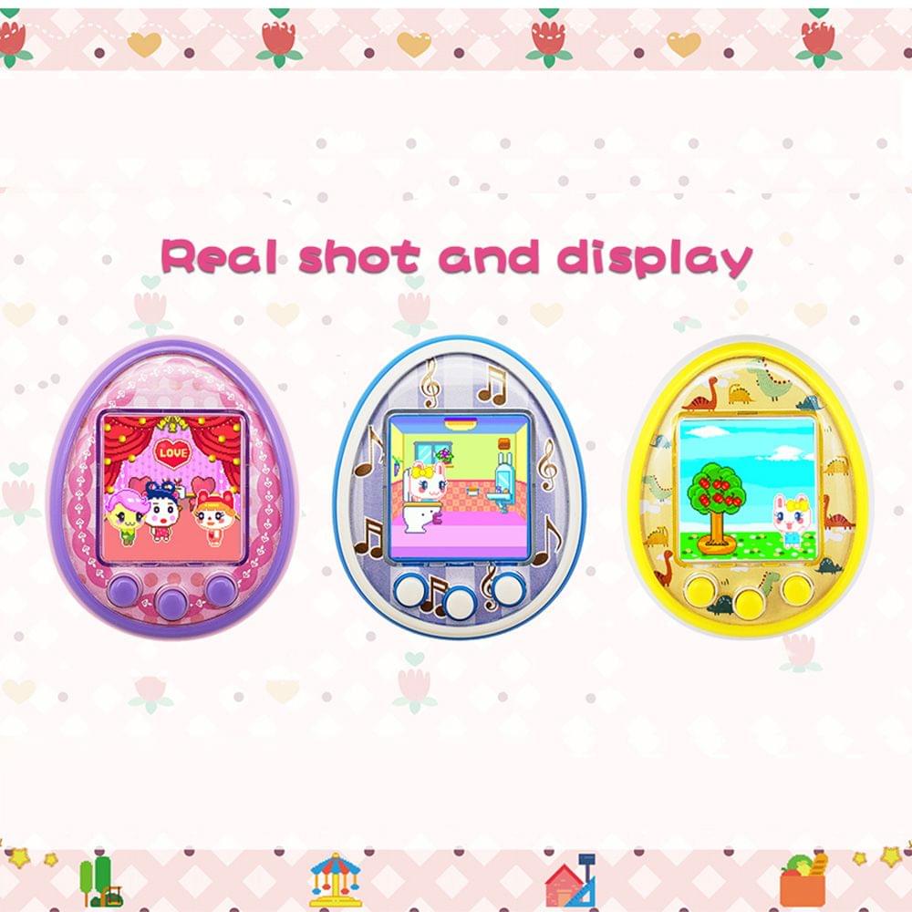 Cartoon Electronic Pet Handheld Virtual Pet Kids Toy Gift
