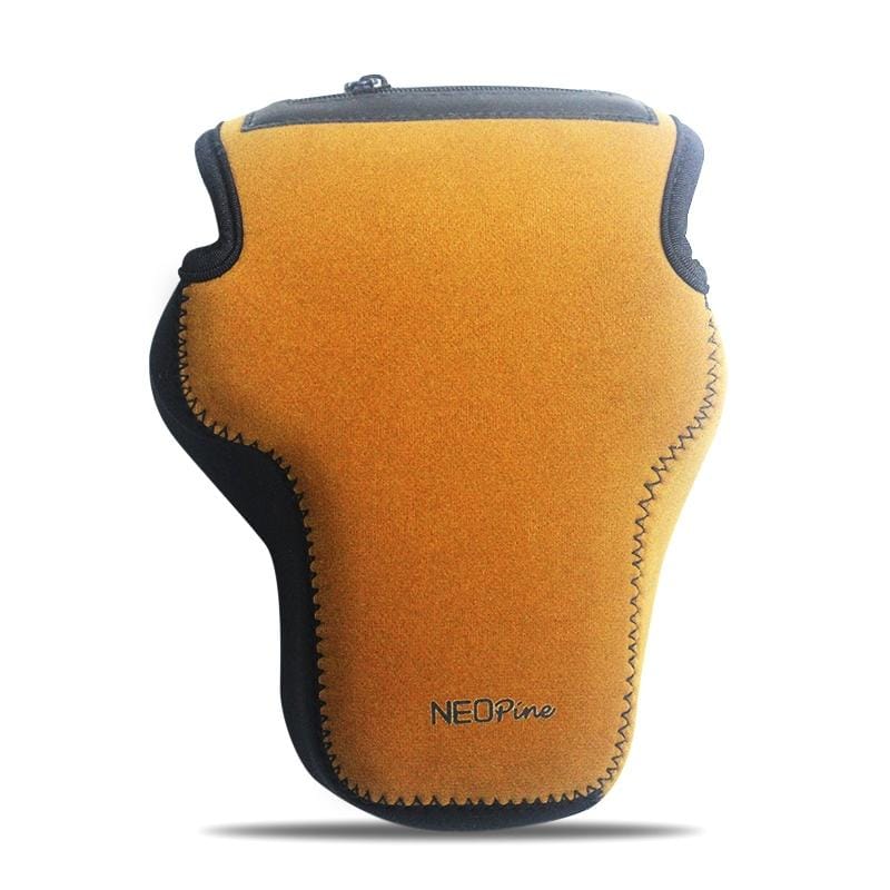 For Sony A7R4NEOpine Neoprene Soft Camera Inner Protective Triangle Bag with Carabiner, Color:Brown