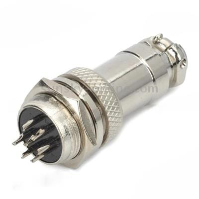 DIY 16mm 7-Pin GX16 Aviation Plug Socket Connector