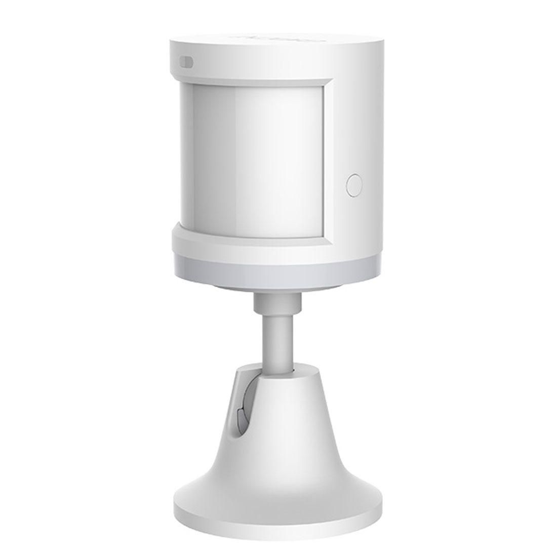 Original Xiaomi Aqara Human Body Sensor Smart Body Motion Sensor, Support Movement Identification & Illuminance Detection, Zigbee Connection Mihome App via Android & IOS, with the Xiaomi Multifunctional Gateway Use (White)