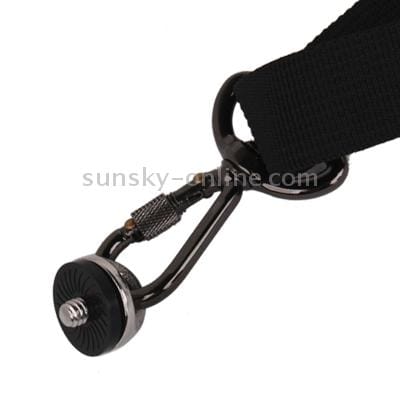 Safe & Fast Quick Rapid Camera Single Sling Strap with Strap Underarm Stabilizer (Black)
