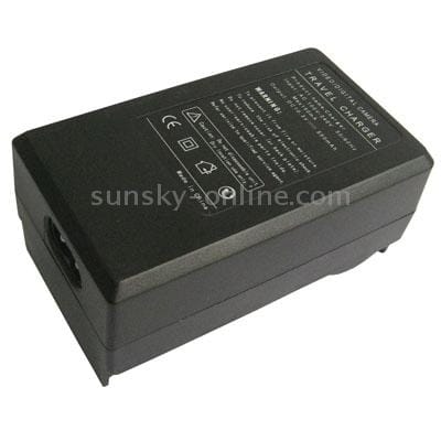 2 in 1 Digital Camera Battery Charger for Panasonic 2E/ V11U/ 12U22U (Black)