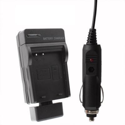 Digital Camera Battery Car Charger for OLYMPUS BLN1 (Black)
