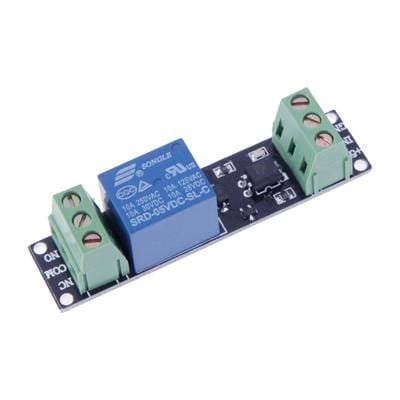 5V Relay Control Panel Module with Optical Isolators (Black)