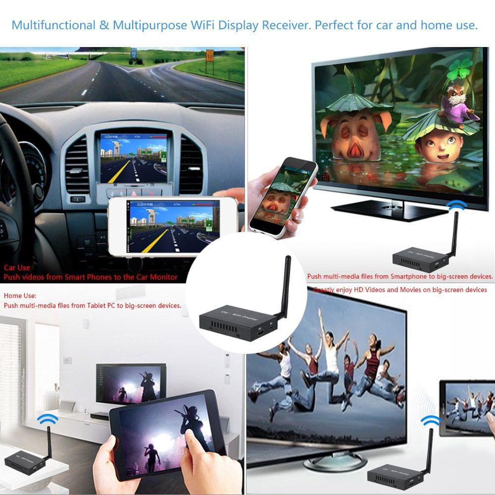 PTV858 Car WiFi Display Dongle Receiver Linux System Airplay