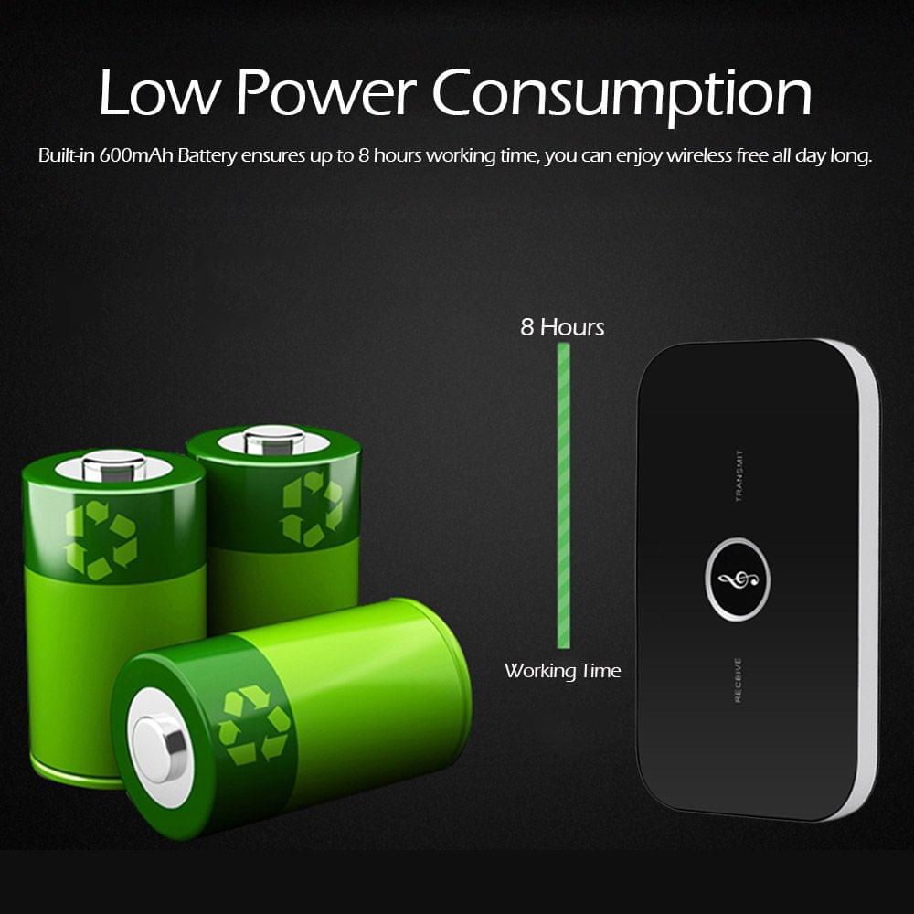 B6 2 in 1 Bluetooth Transmitter & Receiver Wireless A2DP