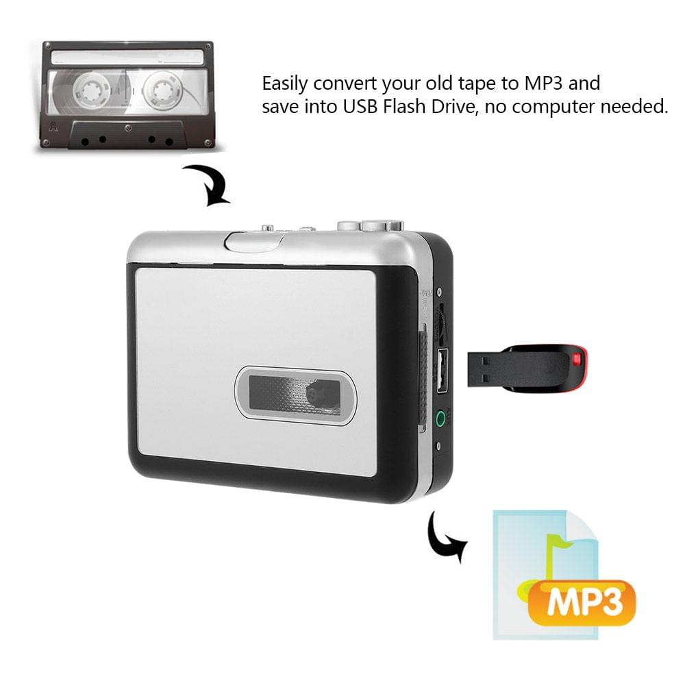 ezcap231 Cassette Tape-to-MP3 Converter Save into USB Flash