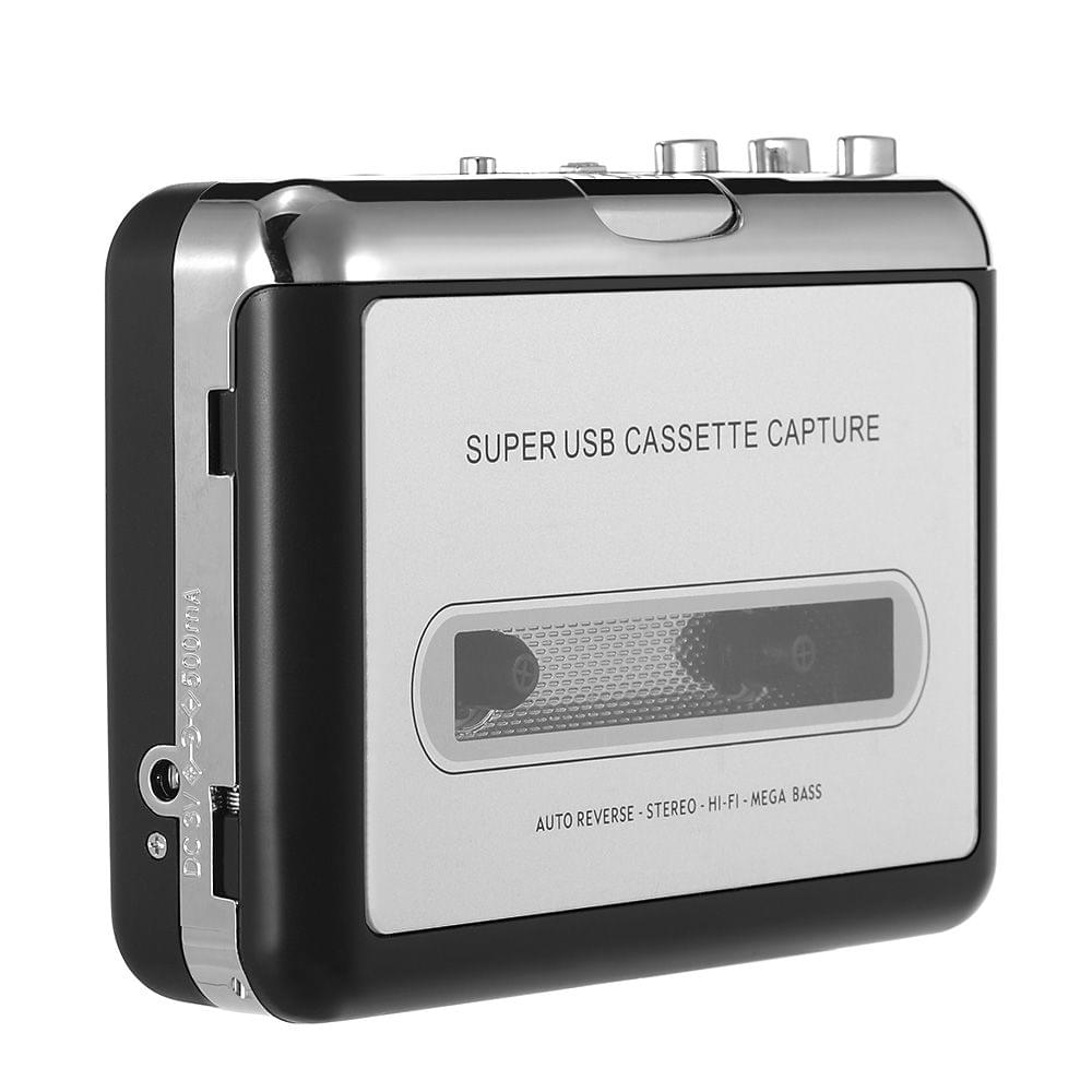 ezcap USB Cassette Capture Cassette Tape-to-MP3 Converter