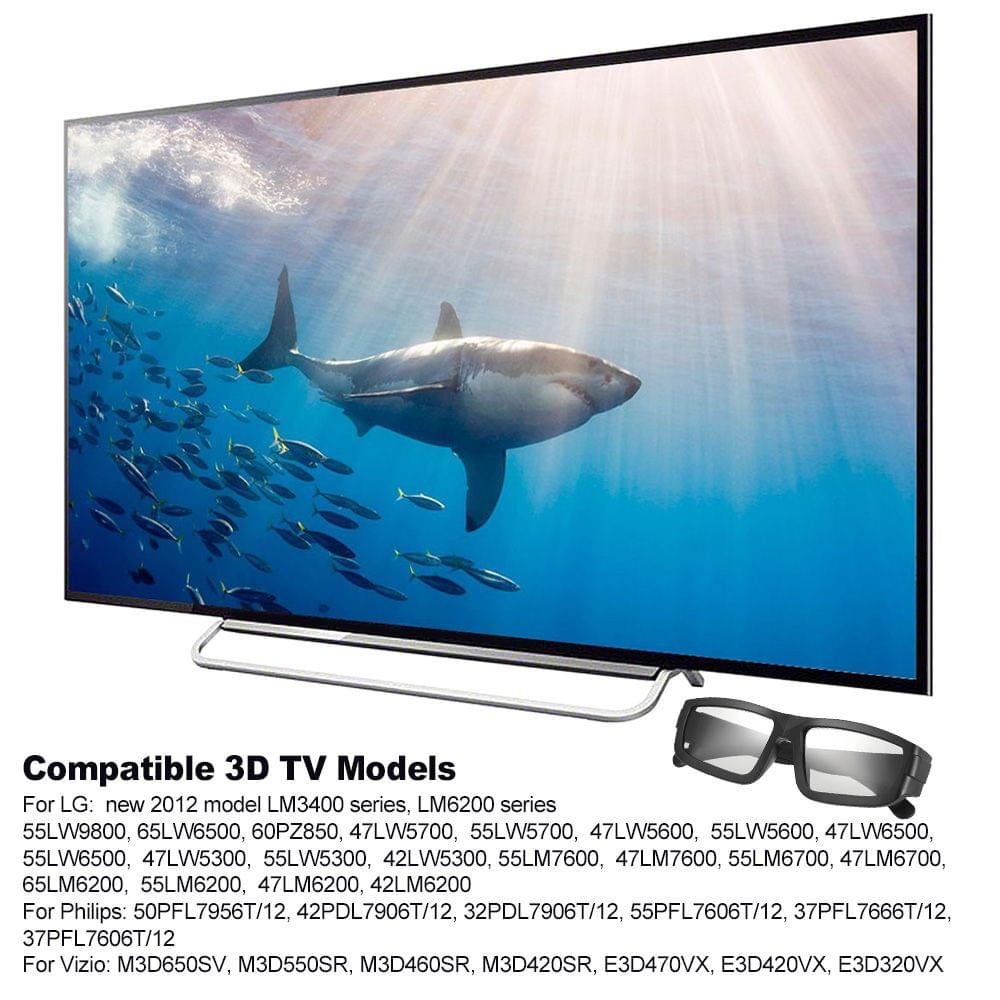Passive 3D Glasses Circular Polarized Lenses for Polarized - 15cm