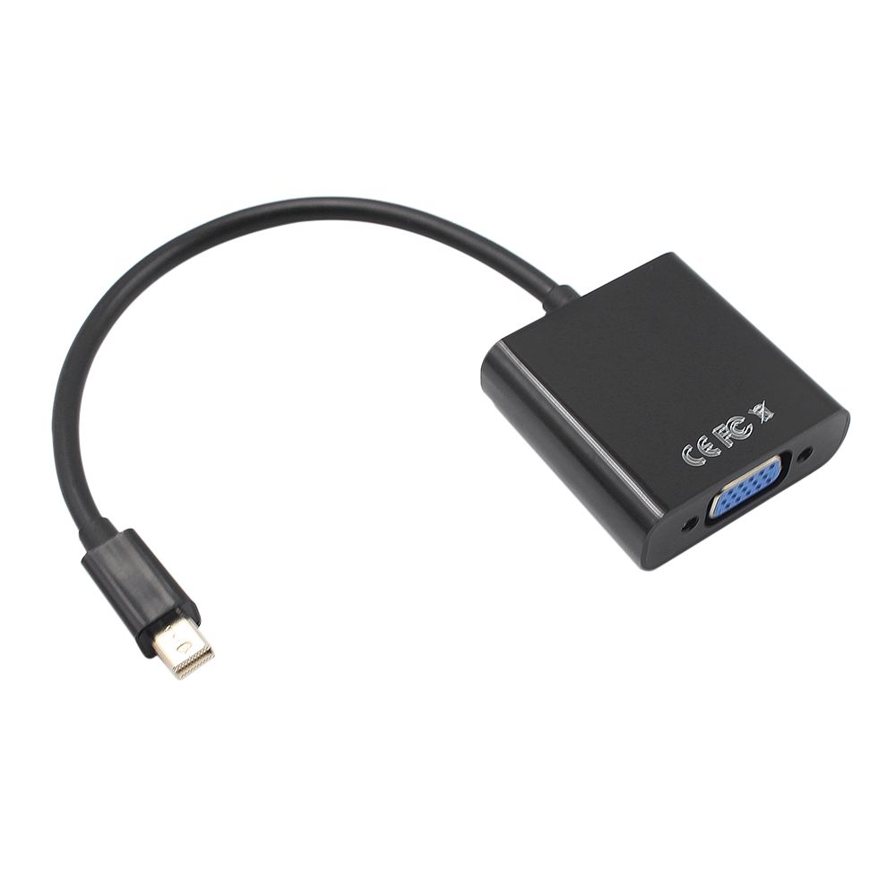 Mini DP to VGA Converter Male DisplayPort Port to VGA Female
