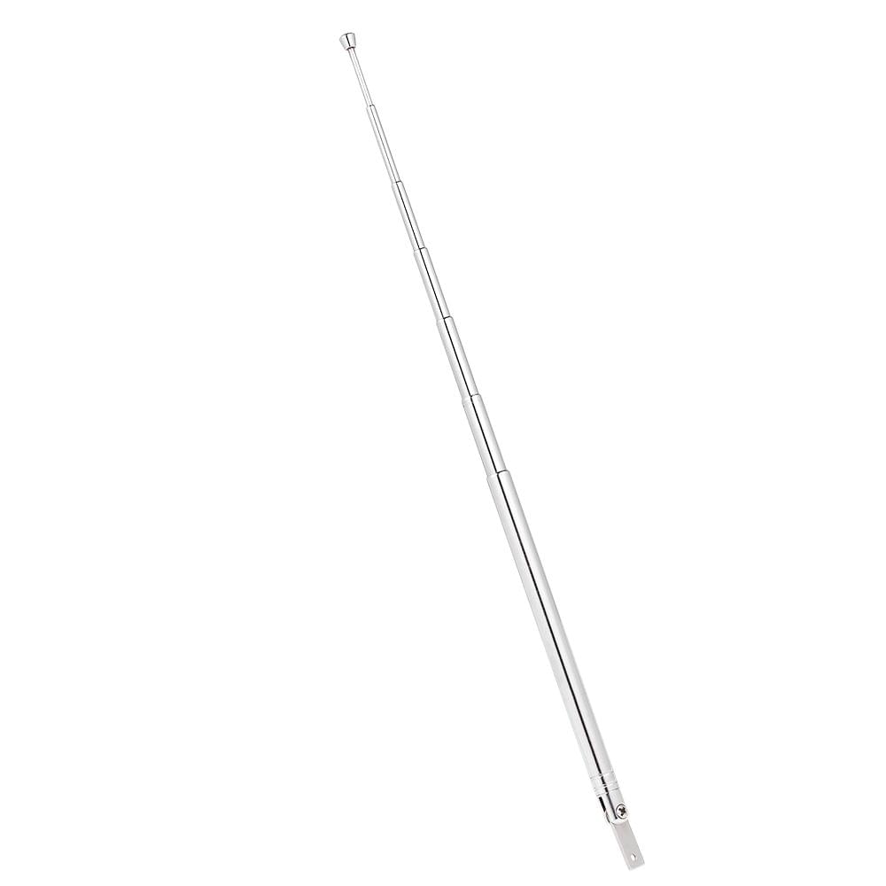 Telescopic FM Radio Antenna 7 Sections Chromium-plating