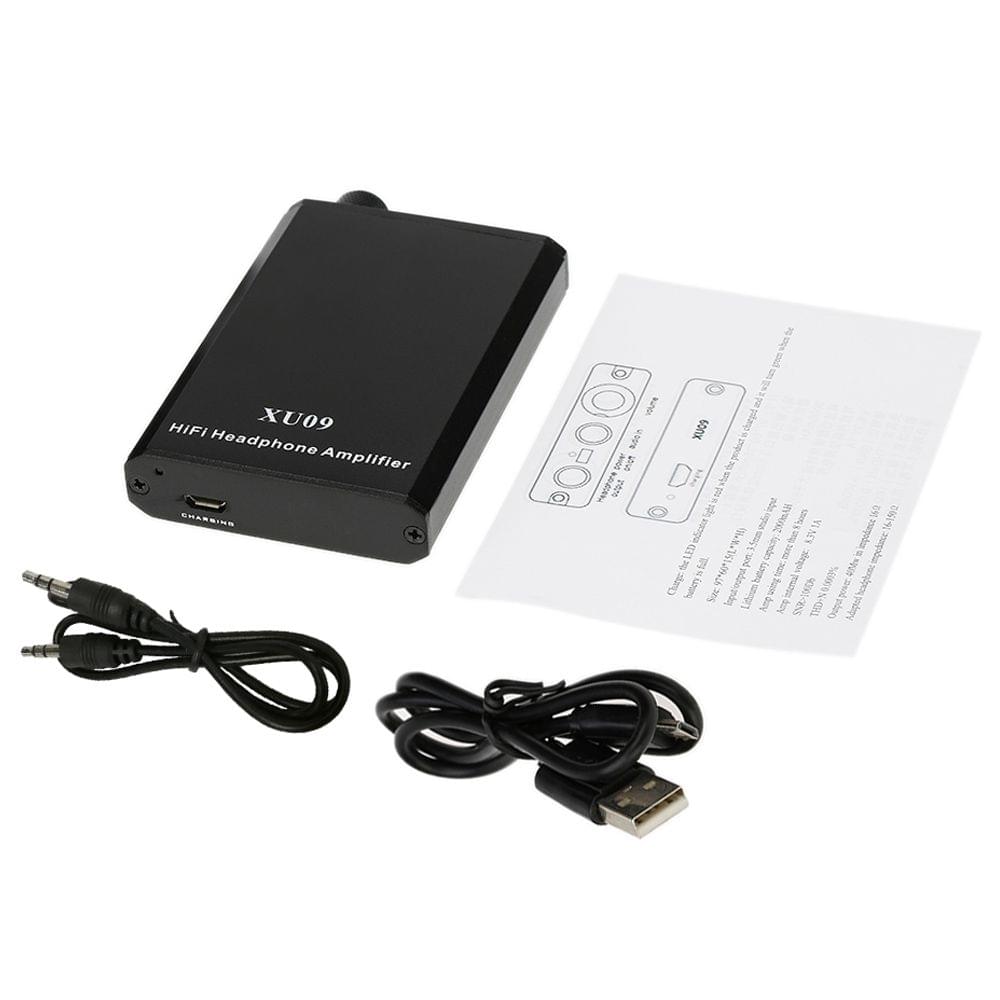 XU09 Hi-Fi Headphone Amplifier Portable High Quality Sound