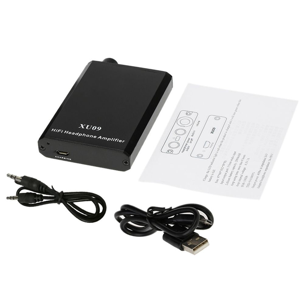 XU09 Hi-Fi Headphone Amplifier Portable High Quality Sound