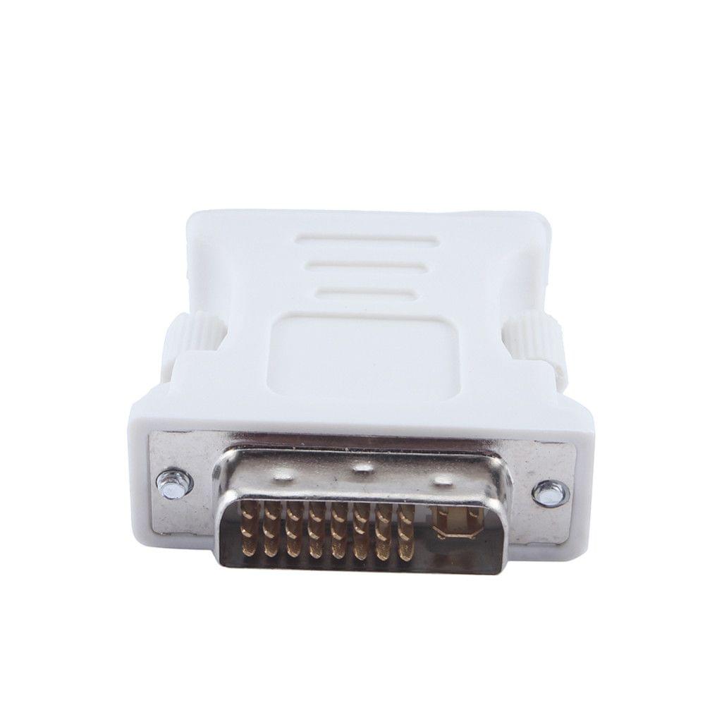 DVI-I 24+5 Pin DVI Male to VGA Female Video Converter HD
