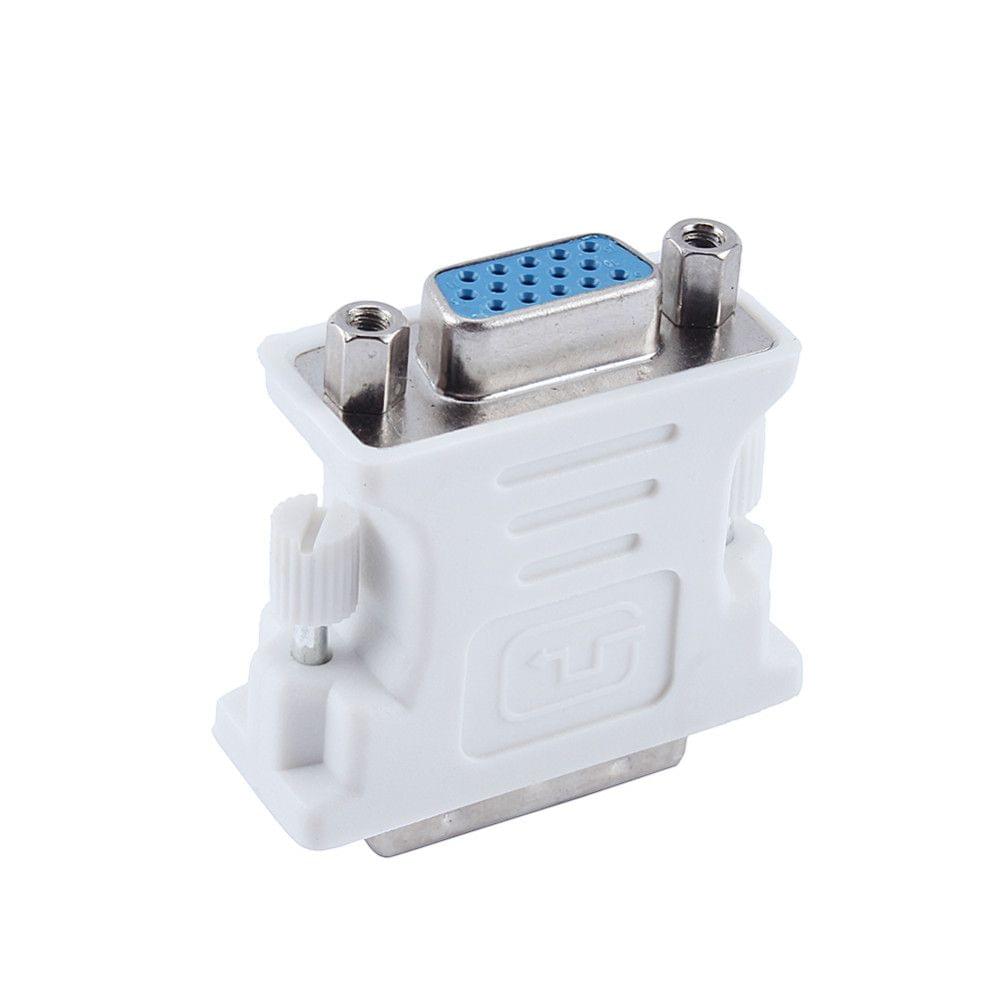 DVI-I 24+5 Pin DVI Male to VGA Female Video Converter HD