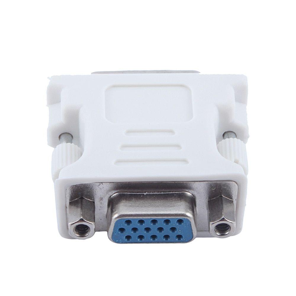DVI-I 24+5 Pin DVI Male to VGA Female Video Converter HD