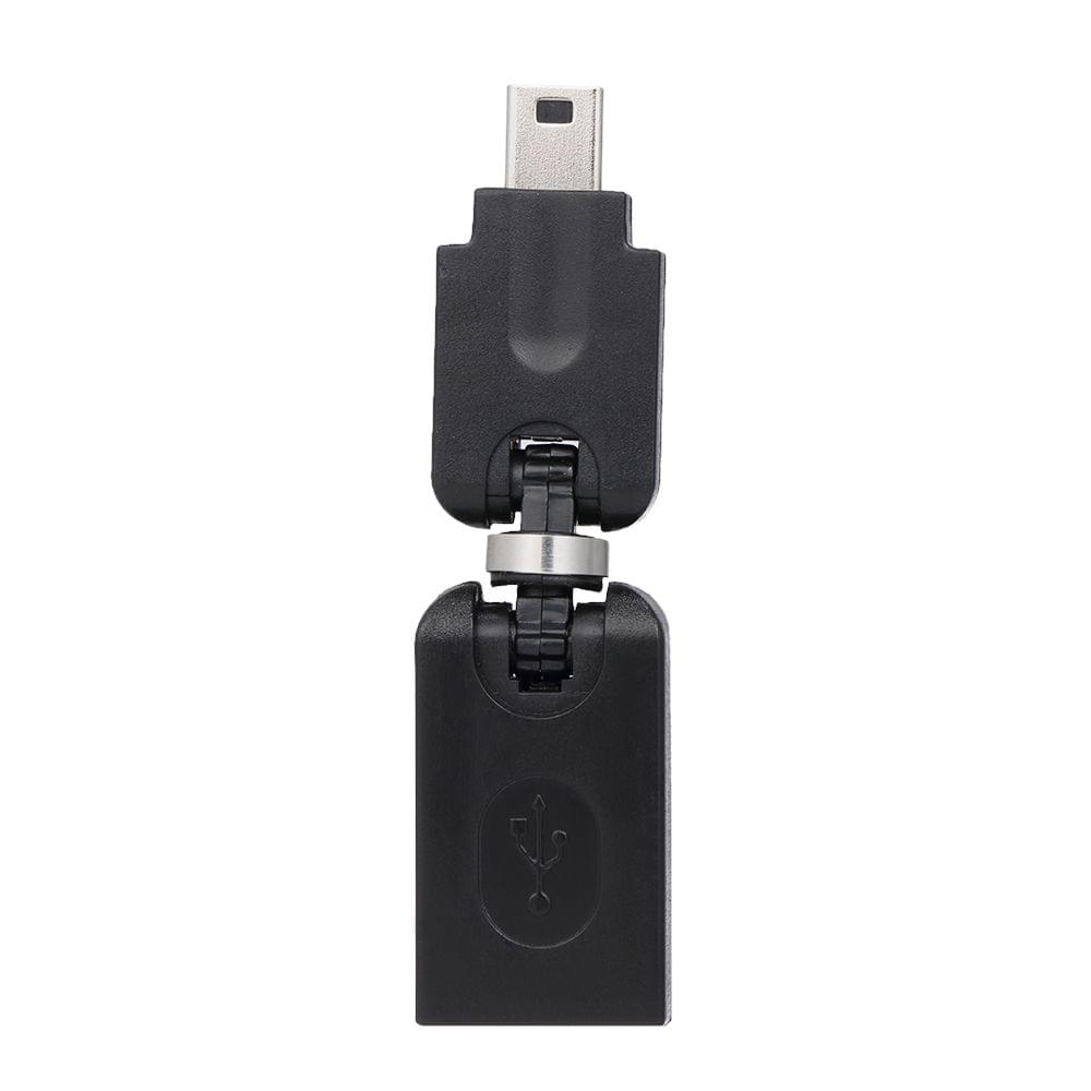 Vehicle-use OTG Adapter USB 2.0 Female to Mini USB 5Pin Male