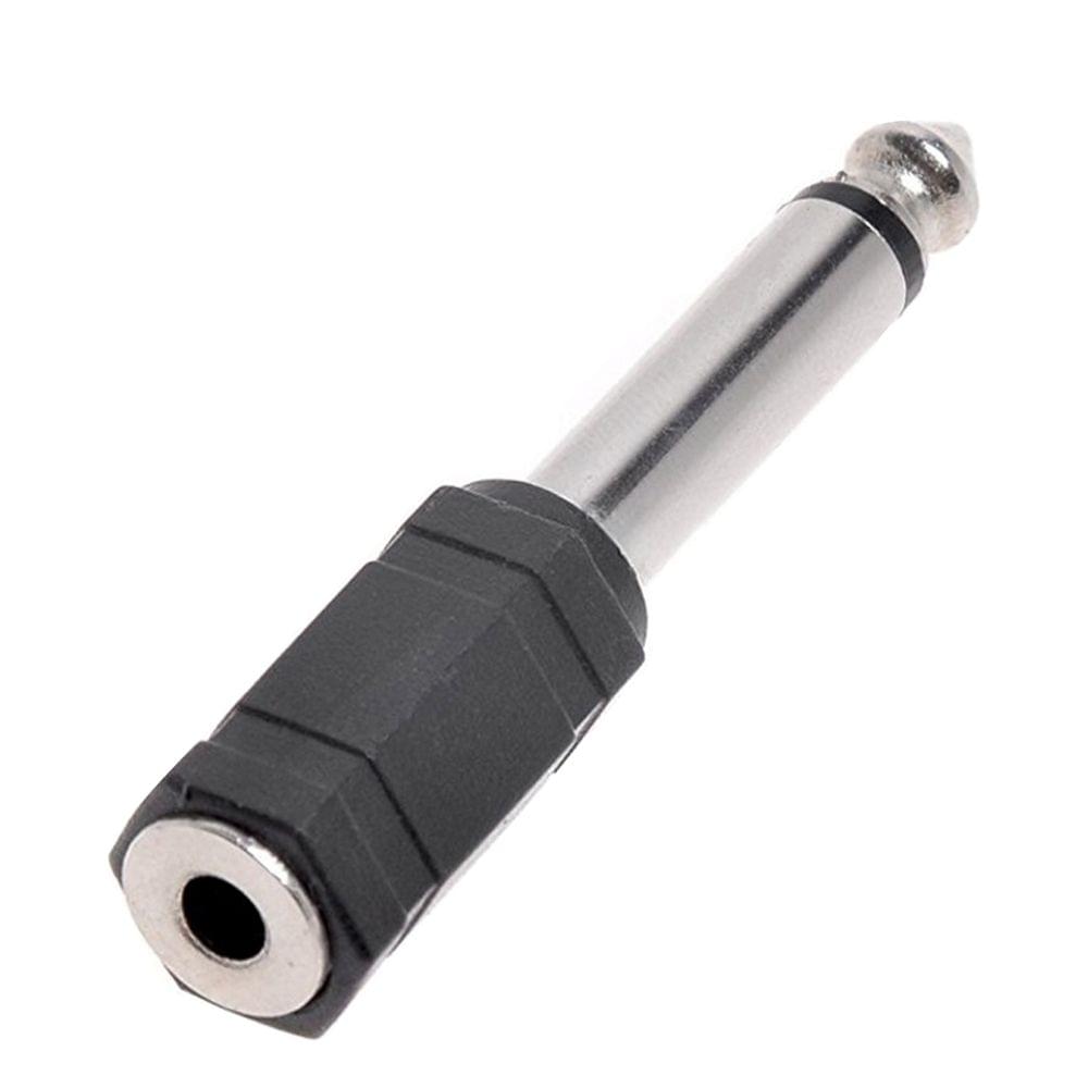 5 Pcs Headphone Jack Adapter Audio Stereo Plug 6.5mm Male to