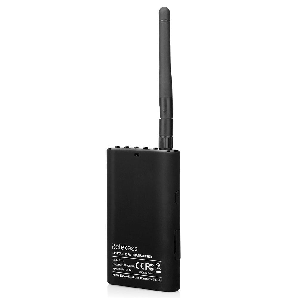 Retekess FT11 Handheld FM Transmitter MP3 Broadcast Radio