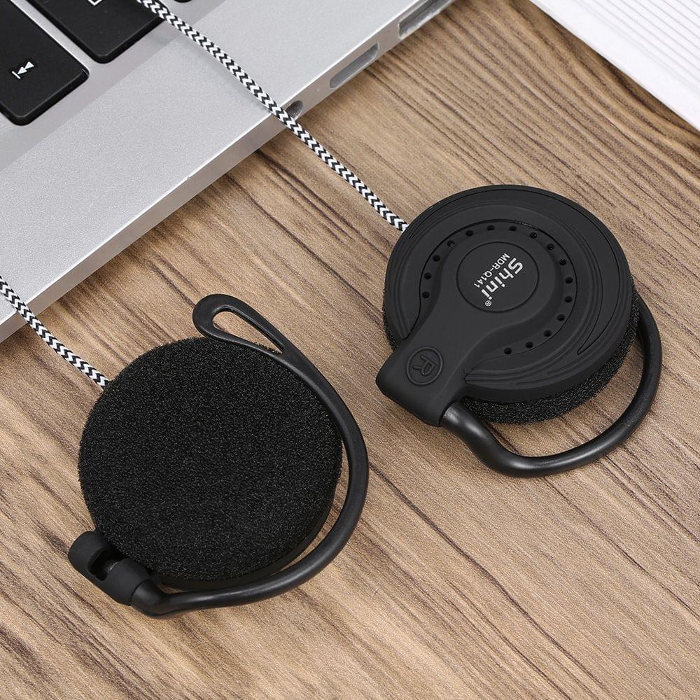 3.5mm Wired Gaming Headset On-Ear Sports Headphones Ear-hook