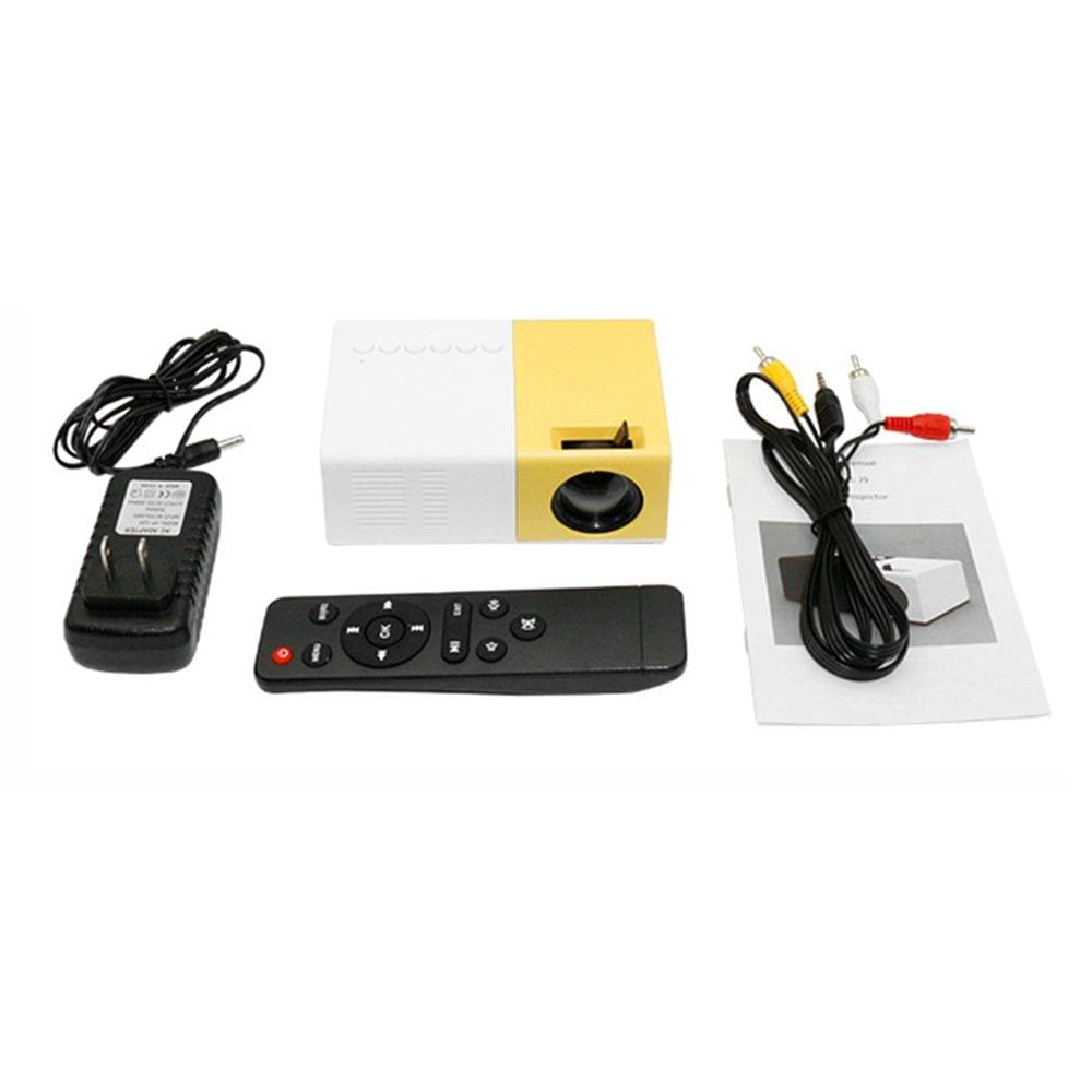 Mini Pocket LED Projector Portable LCD Projector 400 Lumens