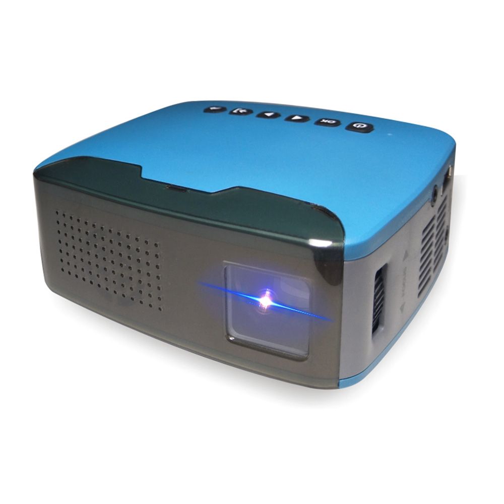 MY20 Mini Portable LCD Projector 400 Lumens Full HD 1080P - EU Plug