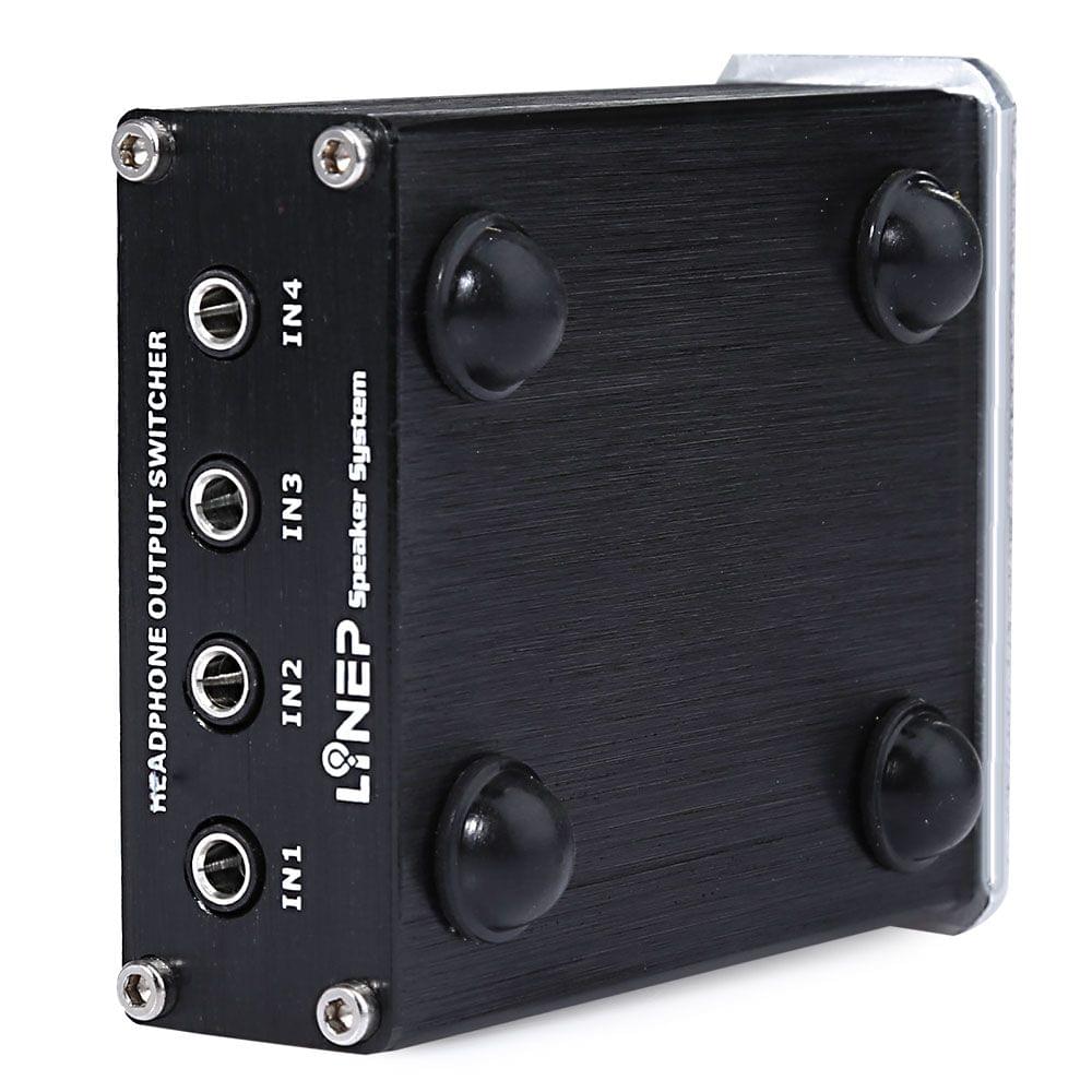 A985 Digital Audio Signal Switch 4 Input 4 Output Earphone
