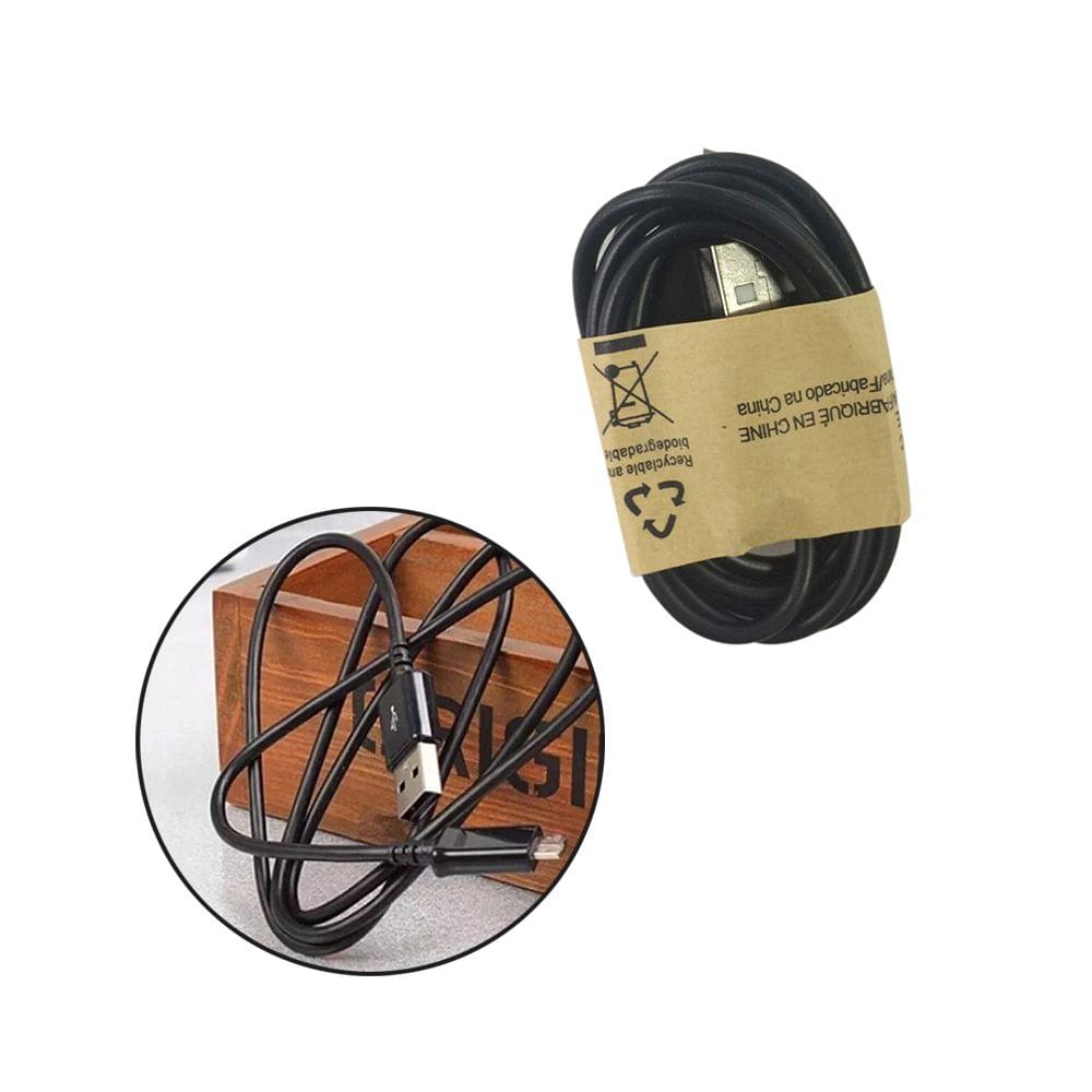 White Wire USB Cable Date Sync Charging Cables 1m Mobile - 1