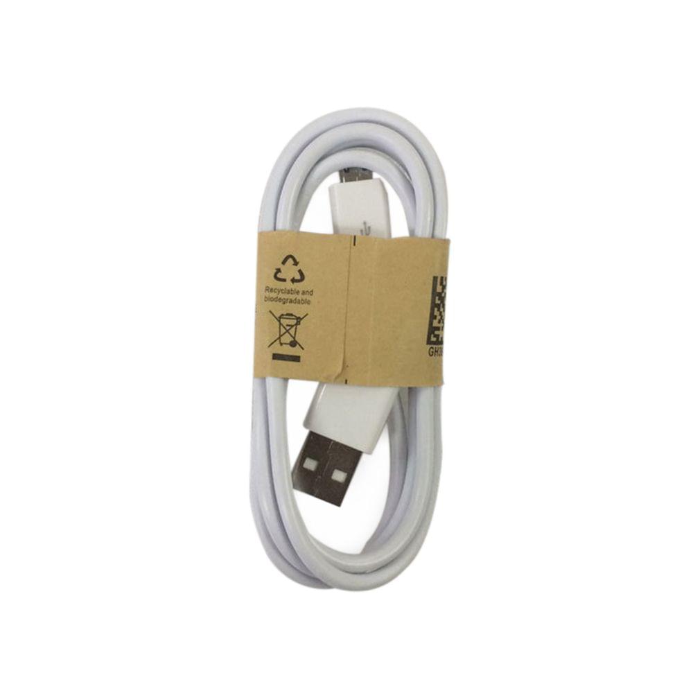 White Wire USB Cable Date Sync Charging Cables 1m Mobile - 1