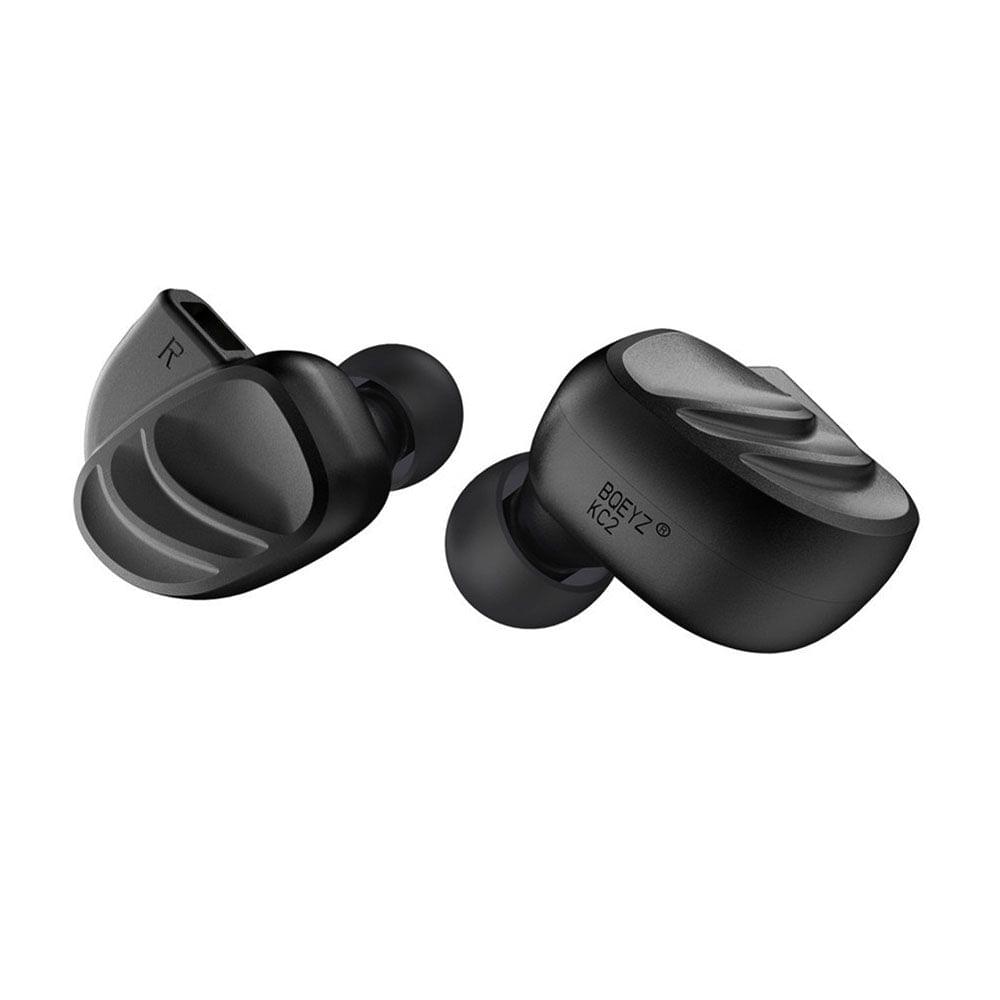 Uniqkart KC2 Wired In-ear Headphones DIY Earphones 2BA+2DD - with Mic