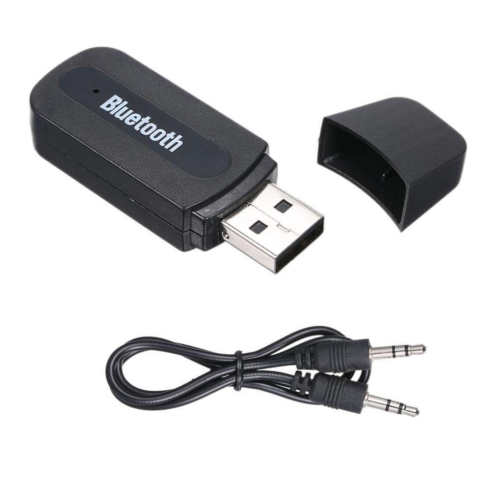 Practical USB Wireless BT 3.5mm Aux Audio Stereo Car Music