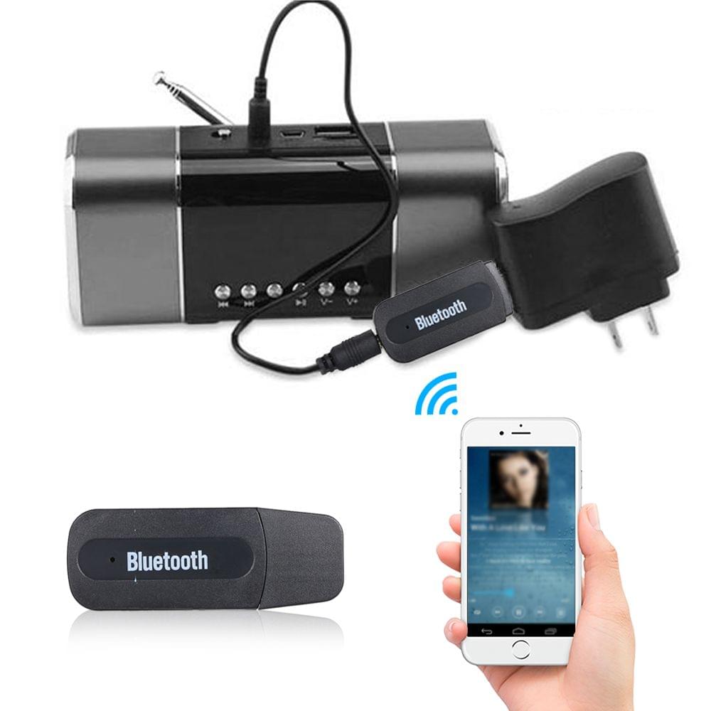 Practical USB Wireless BT 3.5mm Aux Audio Stereo Car Music