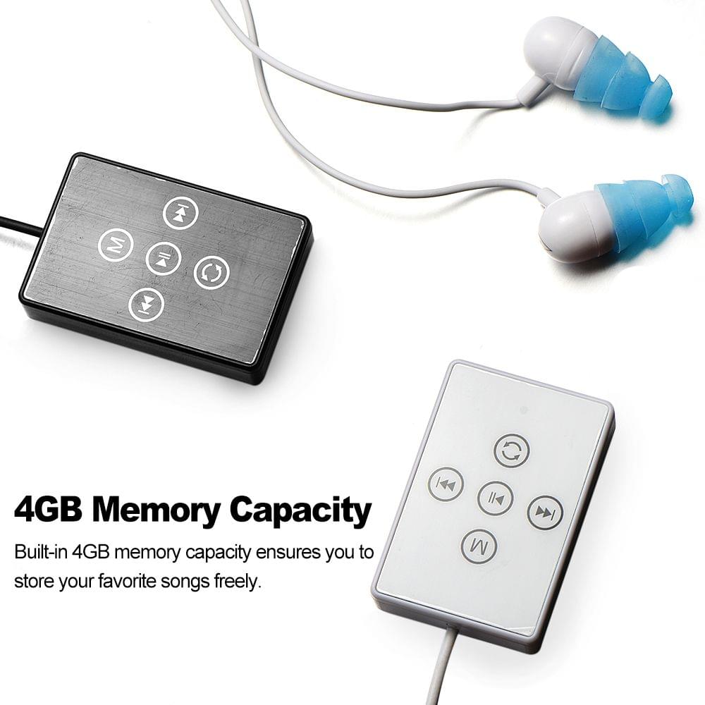 CJX 278 4GB MP3 Player IPX8 Waterproof Sports Music Player