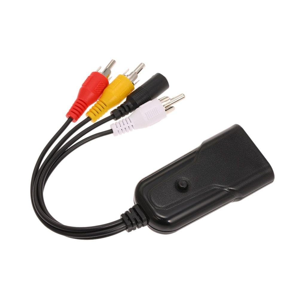 HD to AV CVBS Convertor 1080P to AV Adapter for NTSC PAL