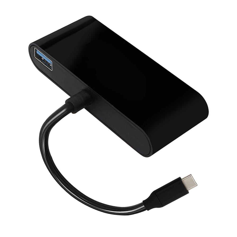USB-C Type-C to HD VGA 3.5mm Audio 3 in 1 Converter Adapter
