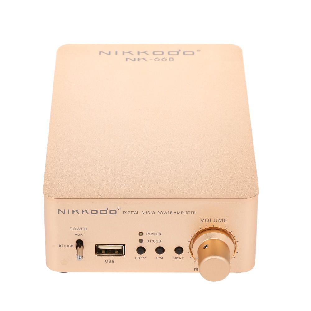 NK668 Digital Audio Power Amplifier Bluetooth 5.0 - US Plug