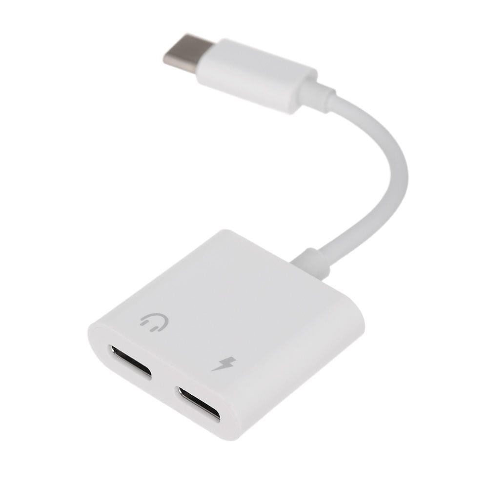 USB C to Type C Audio Headset Adapter USB C Power Charging