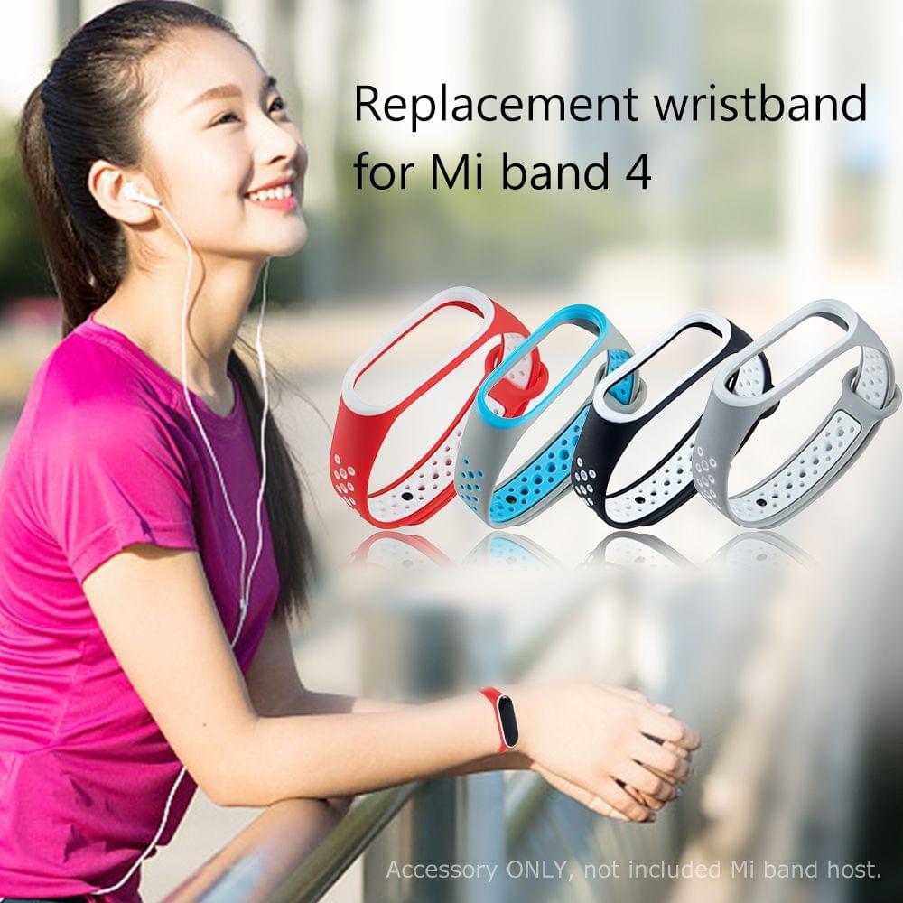 Uniqkart for Xiaomi Mi Band 4 Strap Bracelet Sports Wrist Strap