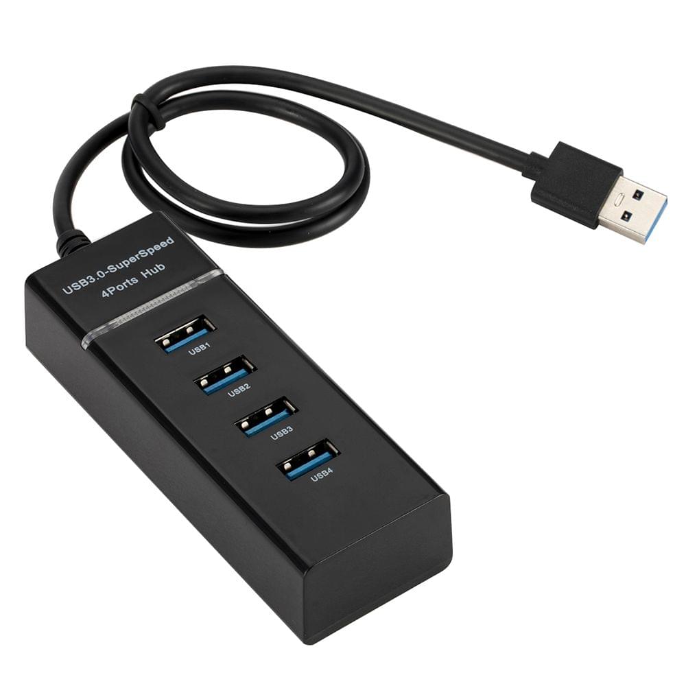 High Speed 4 Port USB 3.0 Multi HUB Splitter Expansion USB