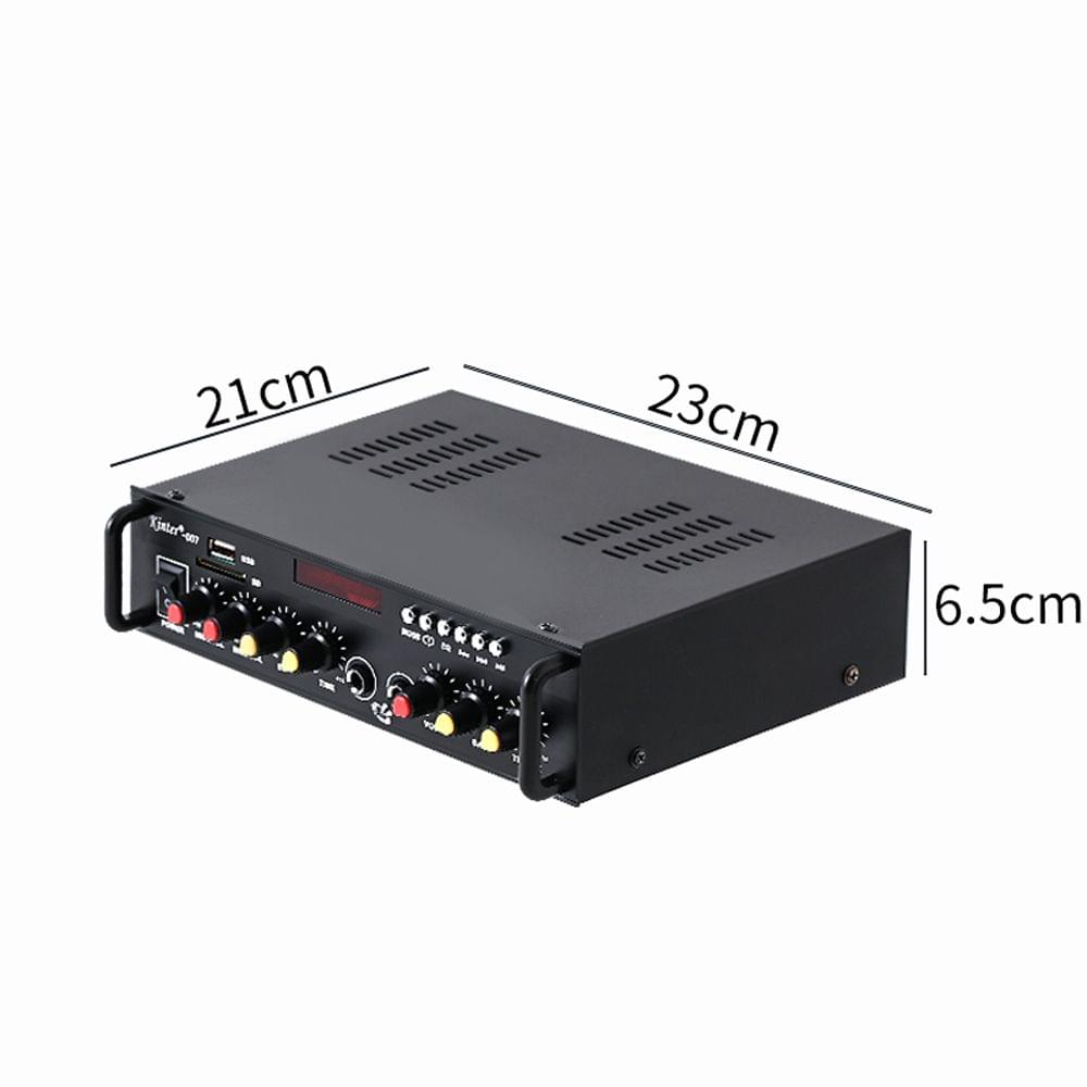 Kinter-007 Mini Stereo Audio Power Amplifier BT Digital - EU Plug