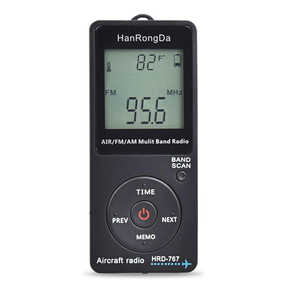 HanRongDa HRD-767 FM/AM/AIR Multi Band Radio Aircraft Band