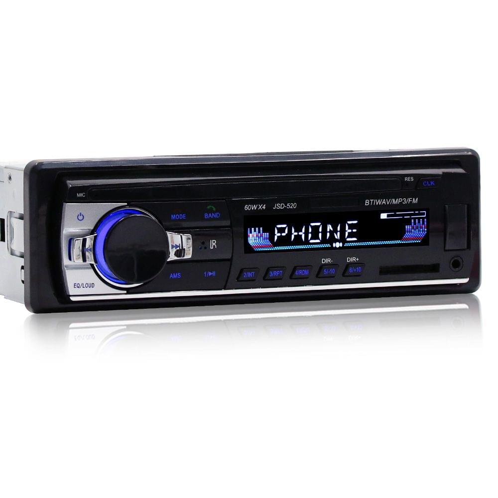 JSD-520 Bluetooth Car Audio Player Car Radio Stereo