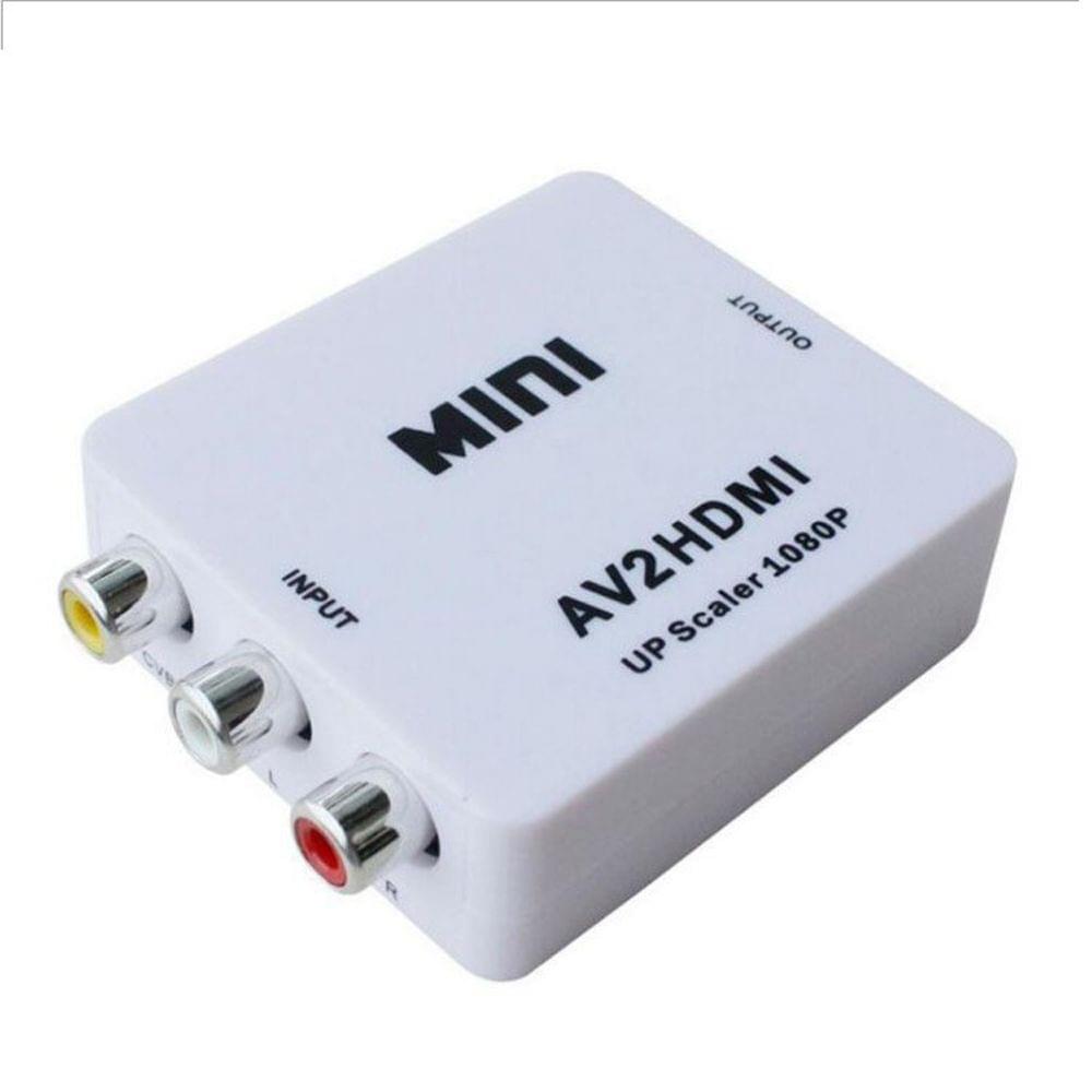 AV to HDMI Scalar Converter Video Composite Adapter Box Mini