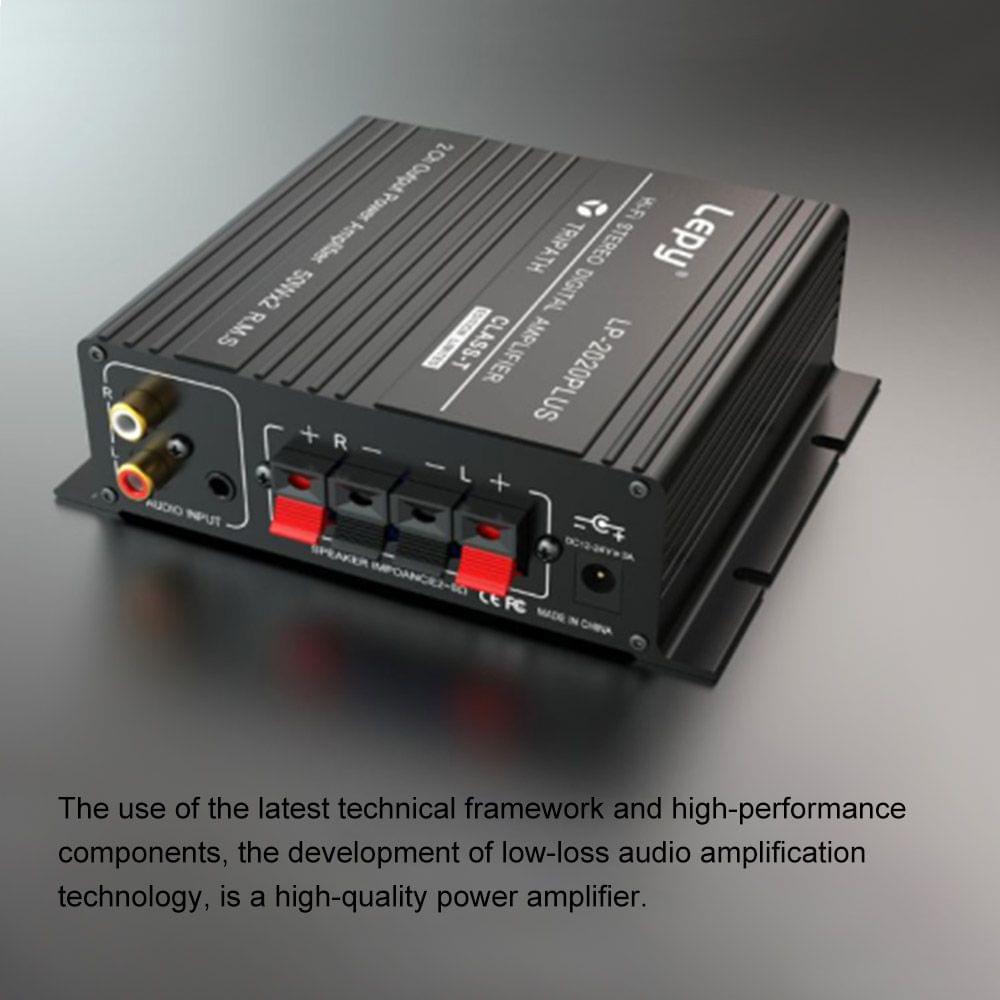 Lepy HiFi Stereo Class T Digital Audio Amplifier Power - EU Plug